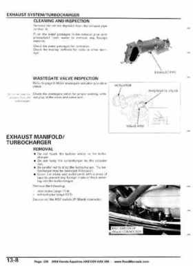 2008 Honda Aquatrax ARX1500T3/T3D factory service manual, Page 326