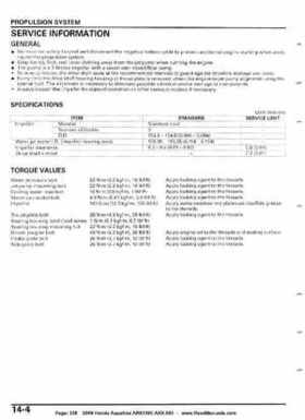 2008 Honda Aquatrax ARX1500T3/T3D factory service manual, Page 338