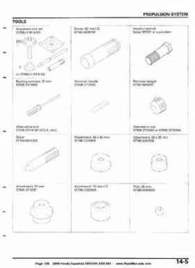 2008 Honda Aquatrax ARX1500T3/T3D factory service manual, Page 339