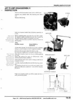 2008 Honda Aquatrax ARX1500T3/T3D factory service manual, Page 343