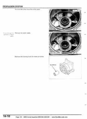 2008 Honda Aquatrax ARX1500T3/T3D factory service manual, Page 344