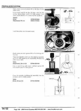2008 Honda Aquatrax ARX1500T3/T3D factory service manual, Page 346