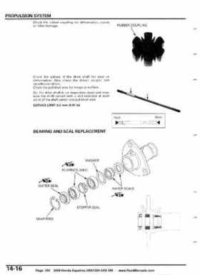 2008 Honda Aquatrax ARX1500T3/T3D factory service manual, Page 350