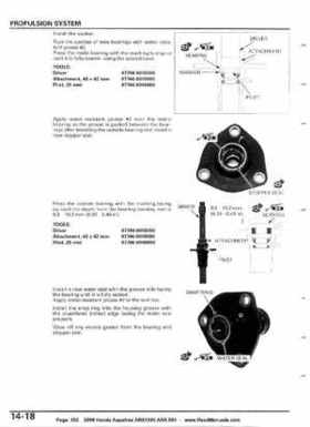 2008 Honda Aquatrax ARX1500T3/T3D factory service manual, Page 352