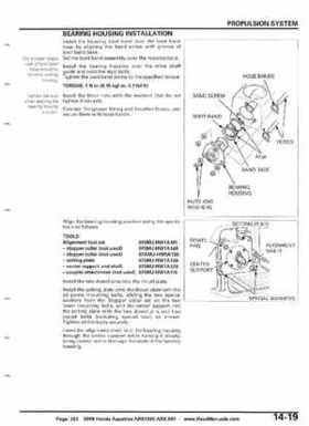 2008 Honda Aquatrax ARX1500T3/T3D factory service manual, Page 353