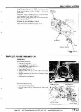 2008 Honda Aquatrax ARX1500T3/T3D factory service manual, Page 357
