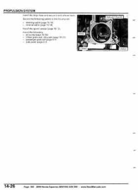 2008 Honda Aquatrax ARX1500T3/T3D factory service manual, Page 360