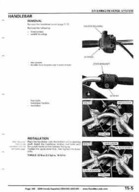 2008 Honda Aquatrax ARX1500T3/T3D factory service manual, Page 365