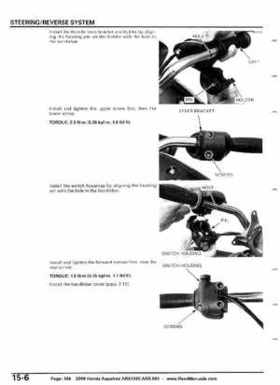 2008 Honda Aquatrax ARX1500T3/T3D factory service manual, Page 366