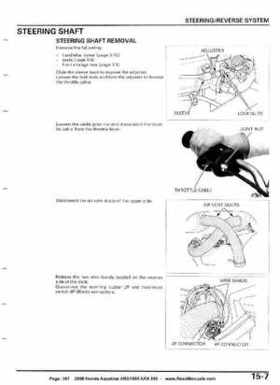 2008 Honda Aquatrax ARX1500T3/T3D factory service manual, Page 367