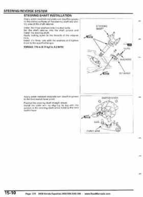 2008 Honda Aquatrax ARX1500T3/T3D factory service manual, Page 370