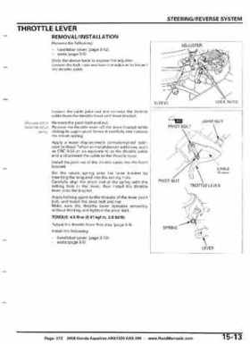 2008 Honda Aquatrax ARX1500T3/T3D factory service manual, Page 373