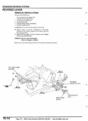 2008 Honda Aquatrax ARX1500T3/T3D factory service manual, Page 374