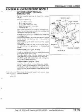 2008 Honda Aquatrax ARX1500T3/T3D factory service manual, Page 375