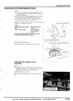 2008 Honda Aquatrax ARX1500T3/T3D factory service manual, Page 393