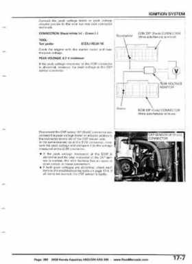 2008 Honda Aquatrax ARX1500T3/T3D factory service manual, Page 395