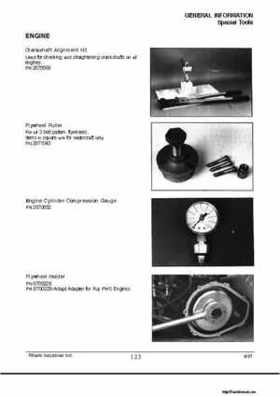1992-1998 Polaris Personal Watercraft Service Manual PN 9912201, Page 36
