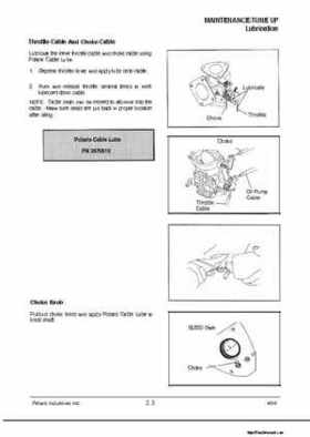 1992-1998 Polaris Personal Watercraft Service Manual PN 9912201, Page 47