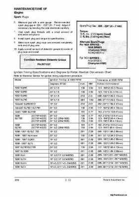 1992-1998 Polaris Personal Watercraft Service Manual PN 9912201, Page 56