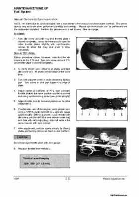 1992-1998 Polaris Personal Watercraft Service Manual PN 9912201, Page 76