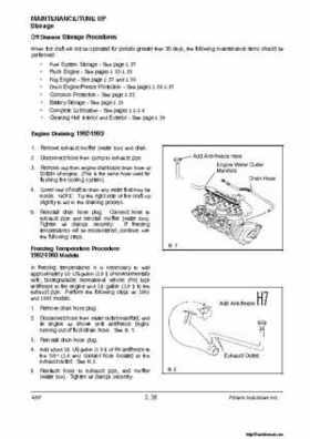 1992-1998 Polaris Personal Watercraft Service Manual PN 9912201, Page 80
