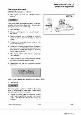 1992-1998 Polaris Personal Watercraft Service Manual PN 9912201, Page 85