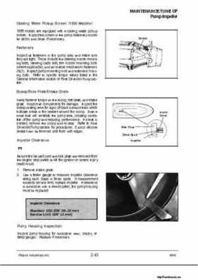 1992-1998 Polaris Personal Watercraft Service Manual PN 9912201, Page 87