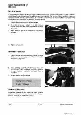 1992-1998 Polaris Personal Watercraft Service Manual PN 9912201, Page 88