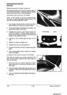 1992-1998 Polaris Personal Watercraft Service Manual PN 9912201, Page 90