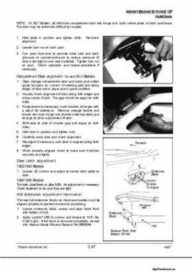 1992-1998 Polaris Personal Watercraft Service Manual PN 9912201, Page 91