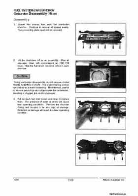 1992-1998 Polaris Personal Watercraft Service Manual PN 9912201, Page 187