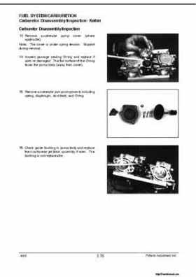 1992-1998 Polaris Personal Watercraft Service Manual PN 9912201, Page 195