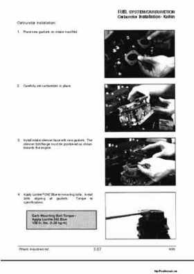 1992-1998 Polaris Personal Watercraft Service Manual PN 9912201, Page 206