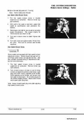 1992-1998 Polaris Personal Watercraft Service Manual PN 9912201, Page 212