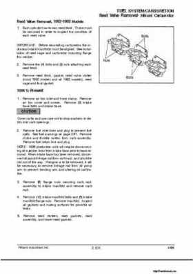1992-1998 Polaris Personal Watercraft Service Manual PN 9912201, Page 220