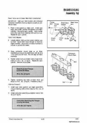 1992-1998 Polaris Personal Watercraft Service Manual PN 9912201, Page 276