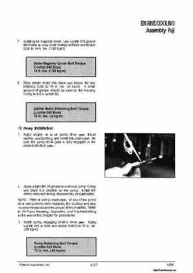 1992-1998 Polaris Personal Watercraft Service Manual PN 9912201, Page 278