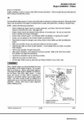 1992-1998 Polaris Personal Watercraft Service Manual PN 9912201, Page 330