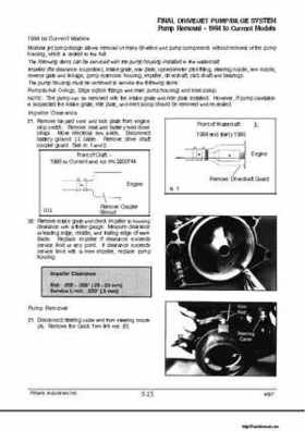 1992-1998 Polaris Personal Watercraft Service Manual PN 9912201, Page 372