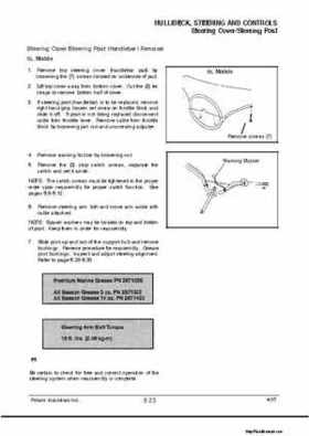 1992-1998 Polaris Personal Watercraft Service Manual PN 9912201, Page 420