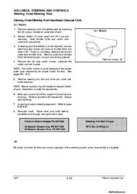 1992-1998 Polaris Personal Watercraft Service Manual PN 9912201, Page 421