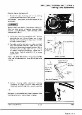 1992-1998 Polaris Personal Watercraft Service Manual PN 9912201, Page 424