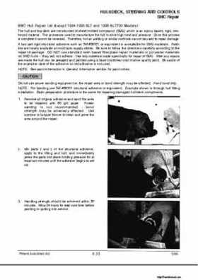 1992-1998 Polaris Personal Watercraft Service Manual PN 9912201, Page 430