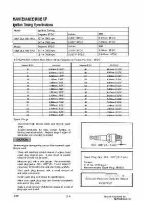 1992-1998 Polaris Personal Watercraft Service Manual PN 9912201, Page 514