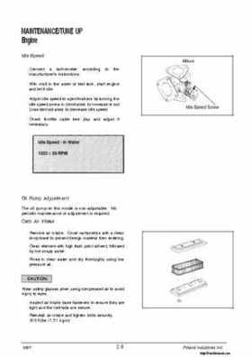 1992-1998 Polaris Personal Watercraft Service Manual PN 9912201, Page 516