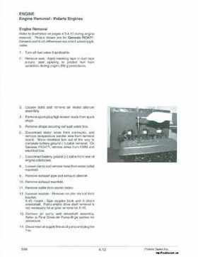 1999 Polaris PWC Genesis, Ficht, X-45 Service Manual, Page 128
