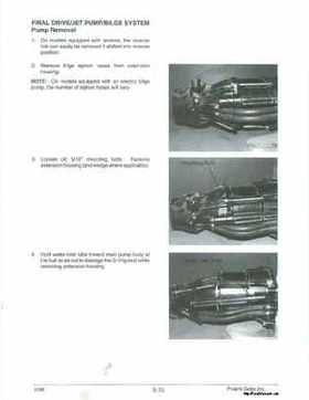 1999 Polaris PWC Genesis, Ficht, X-45 Service Manual, Page 179