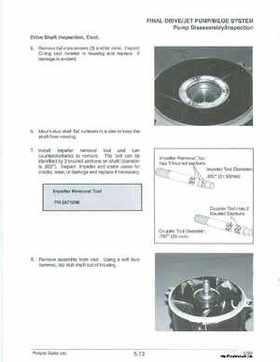 1999 Polaris PWC Genesis, Ficht, X-45 Service Manual, Page 182