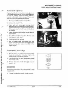 1999 Polaris SLH, SLTH, SLX, SLTX, PRO785 Factory Service Manual, Page 44