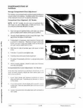 1999 Polaris SLH, SLTH, SLX, SLTX, PRO785 Factory Service Manual, Page 61